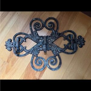 Vintage Style Black Metal Wall Hook